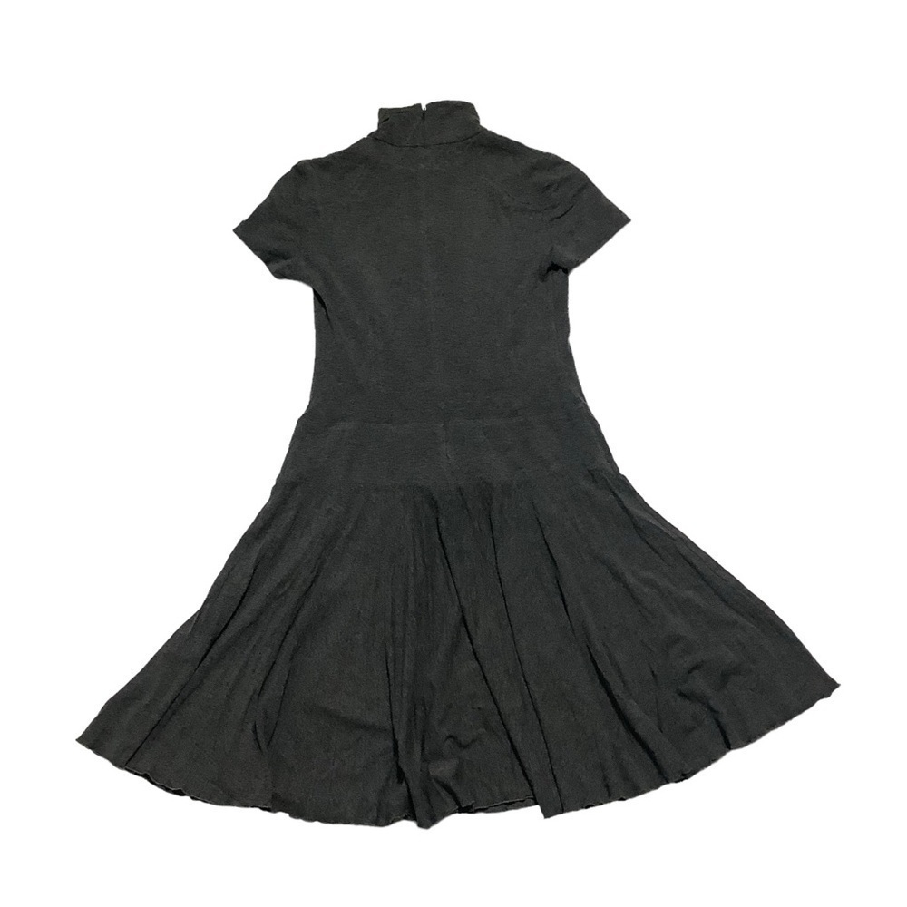Gio’Guerreri Wool Blend Midi Dress Gray Size S Made in Italy - Picture 5 of 11